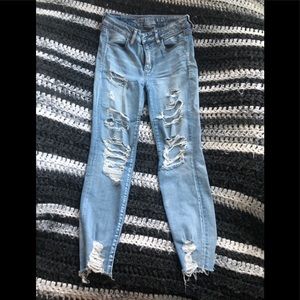 American Eagle Hi Rise Denim